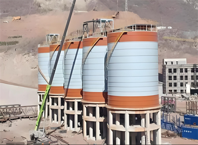 青岛高架钢板仓